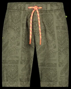 NZA New Zealand Auckland Arther korte chino met print -