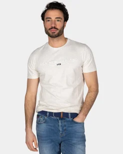 NZA New Zealand Auckland Basic beige t-shirt