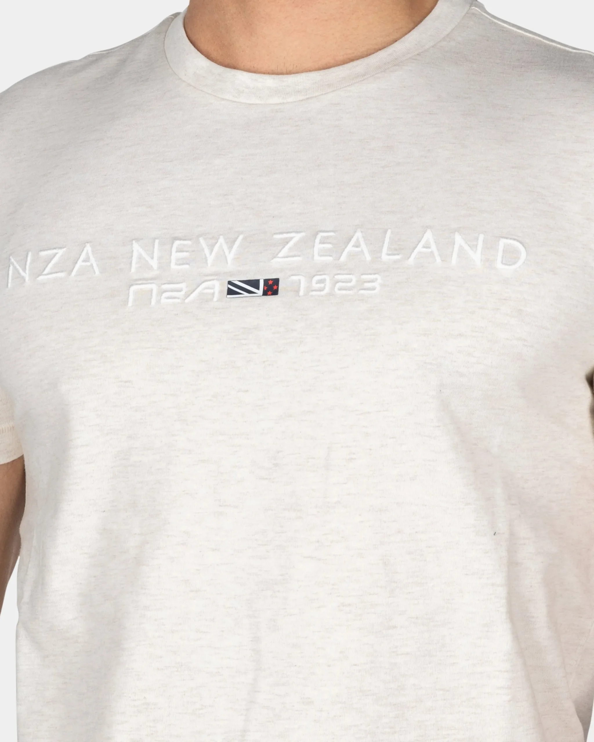 NZA New Zealand Auckland Basic beige t-shirt