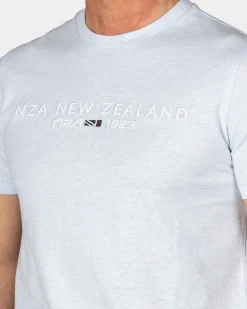 NZA New Zealand Auckland Basic lichtblauw t-shirt