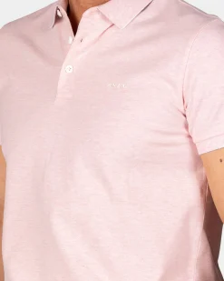 NZA New Zealand Auckland Basis pastelroze katoenen polo