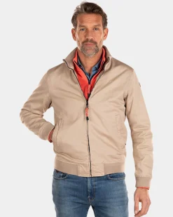 NZA New Zealand Auckland Beige bomberjack -