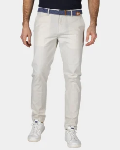 NZA New Zealand Auckland Beige chino met koord in de taille