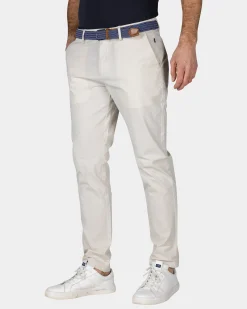 NZA New Zealand Auckland Beige chino met koord in de taille