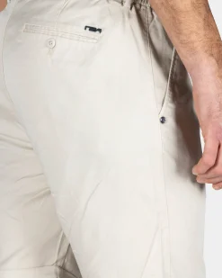 NZA New Zealand Auckland Beige chino short met stretch