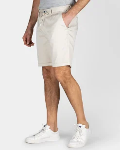 NZA New Zealand Auckland Beige chino short met stretch