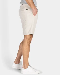 NZA New Zealand Auckland Beige korte broek van rib