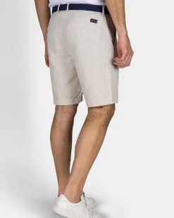 NZA New Zealand Auckland Beige linnen cargo short