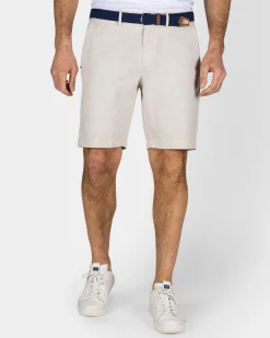 NZA New Zealand Auckland Beige linnen cargo short