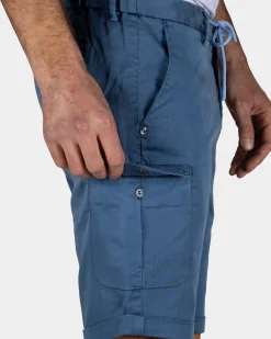 NZA New Zealand Auckland Blauw cargo short met stretch