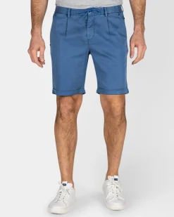 NZA New Zealand Auckland Blauw chino short met stretch
