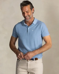 NZA New Zealand Auckland Blauw katoenen polo