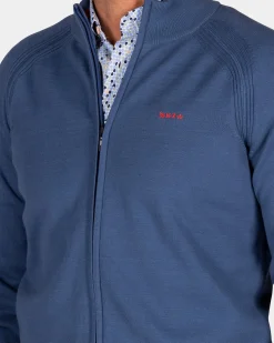 NZA New Zealand Auckland Blauw katoenen vest