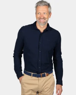 NZA New Zealand Auckland Blauw overhemd Spray -