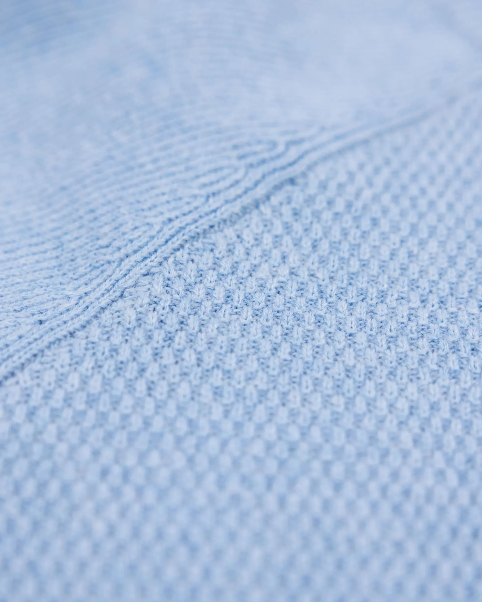 NZA New Zealand Auckland Blauwe effen pullover met ronde hals