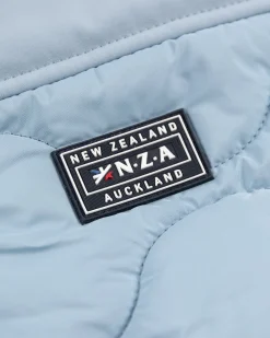 NZA New Zealand Auckland Blauwe gewatteerde bodywarmer -