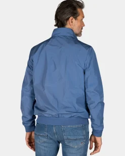 NZA New Zealand Auckland Blauwe nylon bomber