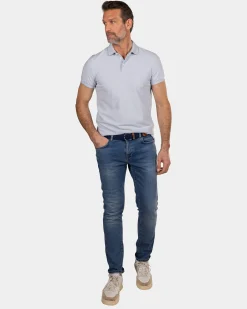 NZA New Zealand Auckland Blauwe polo -