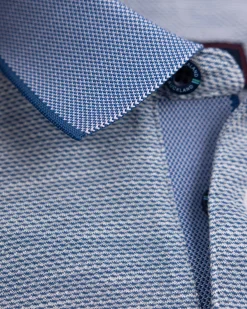 NZA New Zealand Auckland Blauwe polo met modaal