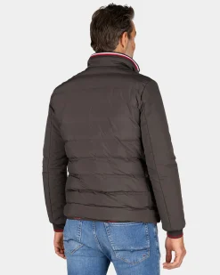 NZA New Zealand Auckland Bruin polyester bomberjack -