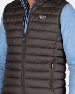 NZA New Zealand Auckland Bruine gewatteerde bodywarmer -