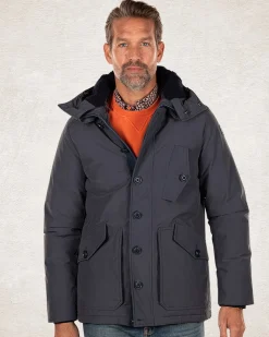 NZA New Zealand Auckland Canvas parka jas met capuchon -