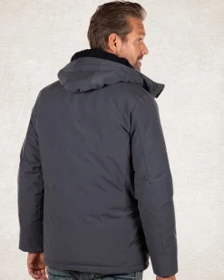 NZA New Zealand Auckland Canvas parka jas met capuchon -