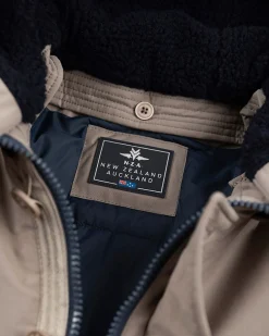 NZA New Zealand Auckland Canvas parka-jas met capuchon -