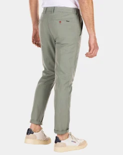 NZA New Zealand Auckland Chino van linnen en katoen -