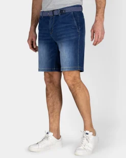 NZA New Zealand Auckland Donkerblauw denim short