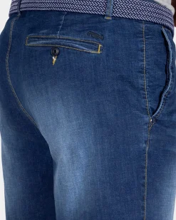 NZA New Zealand Auckland Donkerblauw denim short