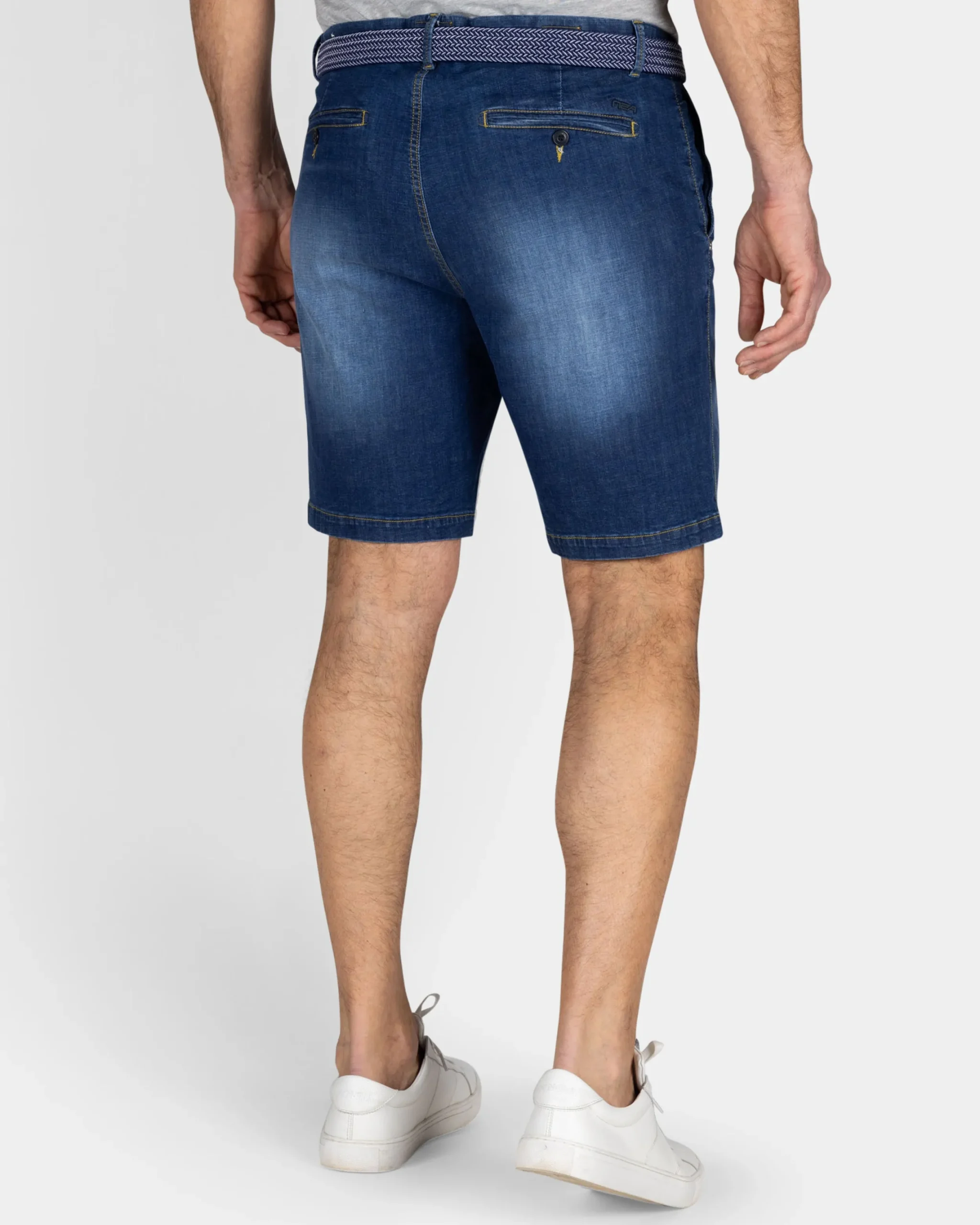 NZA New Zealand Auckland Donkerblauw denim short
