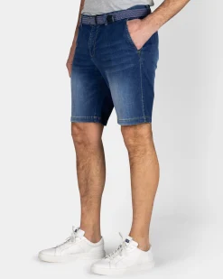 NZA New Zealand Auckland Donkerblauw denim short