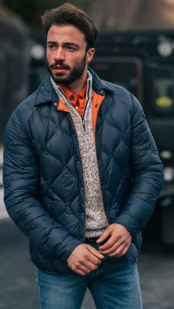 NZA New Zealand Auckland Donkerblauw korte jas -