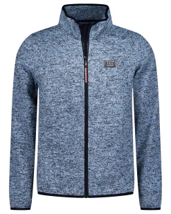 NZA New Zealand Auckland Donkerblauw terry sweat vest -