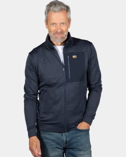 NZA New Zealand Auckland Donkerblauw vest Brunton -