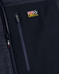 NZA New Zealand Auckland Donkerblauw vest Brunton -