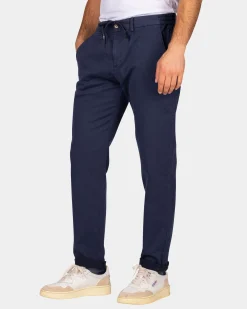 NZA New Zealand Auckland Donkerblauwe jersey chino -