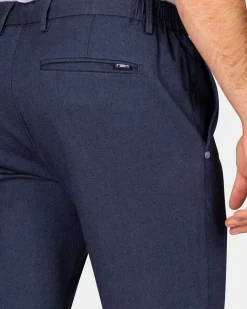 NZA New Zealand Auckland Donkerblauwe wol look broek -