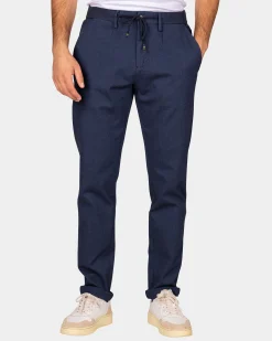 NZA New Zealand Auckland Donkerblauwe wol look broek -