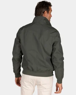 NZA New Zealand Auckland Donkergroen bomberjack