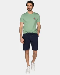 NZA New Zealand Auckland Donkergroen t-shirt van katoen