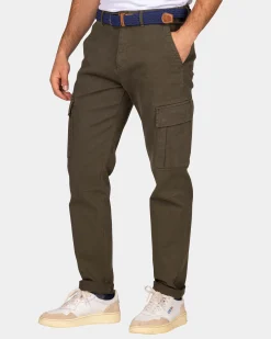 NZA New Zealand Auckland Donkergroene cargo broek -