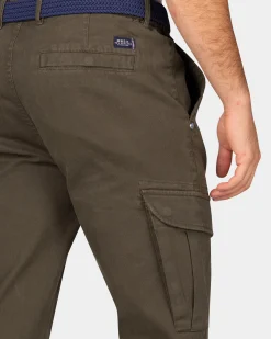 NZA New Zealand Auckland Donkergroene cargo broek -