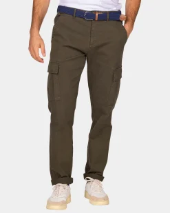 NZA New Zealand Auckland Donkergroene cargo broek -