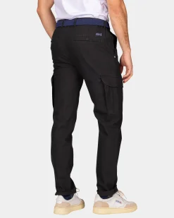 NZA New Zealand Auckland Donkergroene cargo chino -