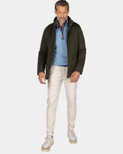 NZA New Zealand Auckland Donkergroene field jacket -