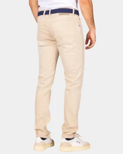 NZA New Zealand Auckland Ecru jeans met stretch -