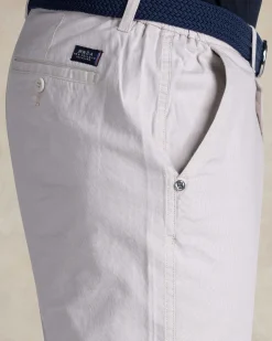 NZA New Zealand Auckland Ecru katoenen chino short met stretch