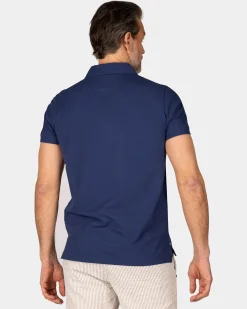 NZA New Zealand Auckland Effen katoenen blauwe polo